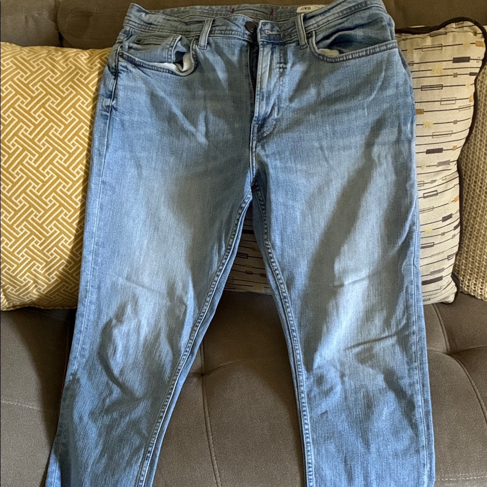 Zara Light Blue Skinny Jeans